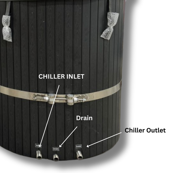 Wood - Steel Cold Plunge Tub