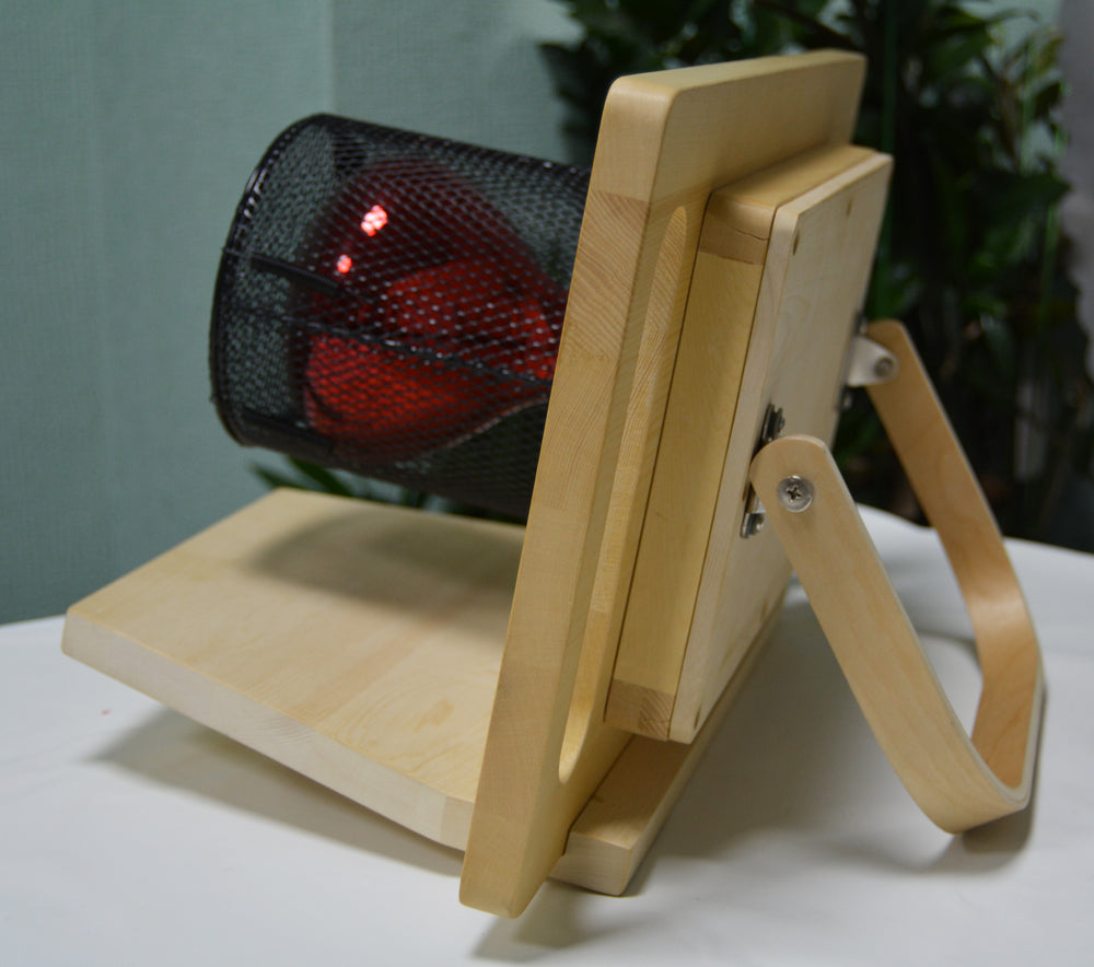 Red Light Therapy Station in use