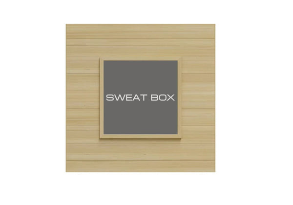 SweatBox Sauna Window Door Panel