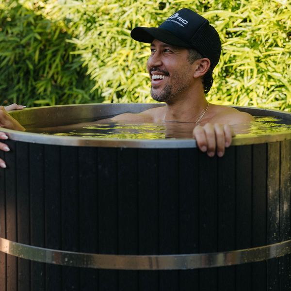 Wood - Steel Cold Plunge Tub